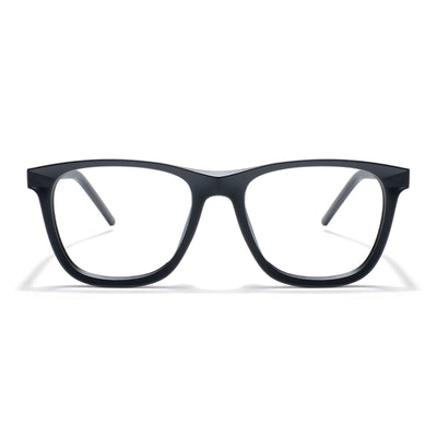 Eyejack Photochromic Matt Black Square Eyeglasses for Men & Women (18004CL592-C2)