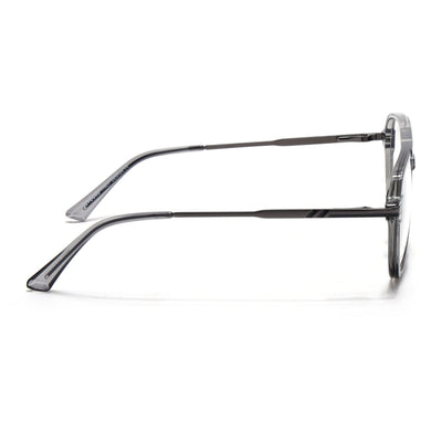 EyeJack Titex Shine Grey Wayfarer Eyeglasses for Men & Women (18903CL352-C5)