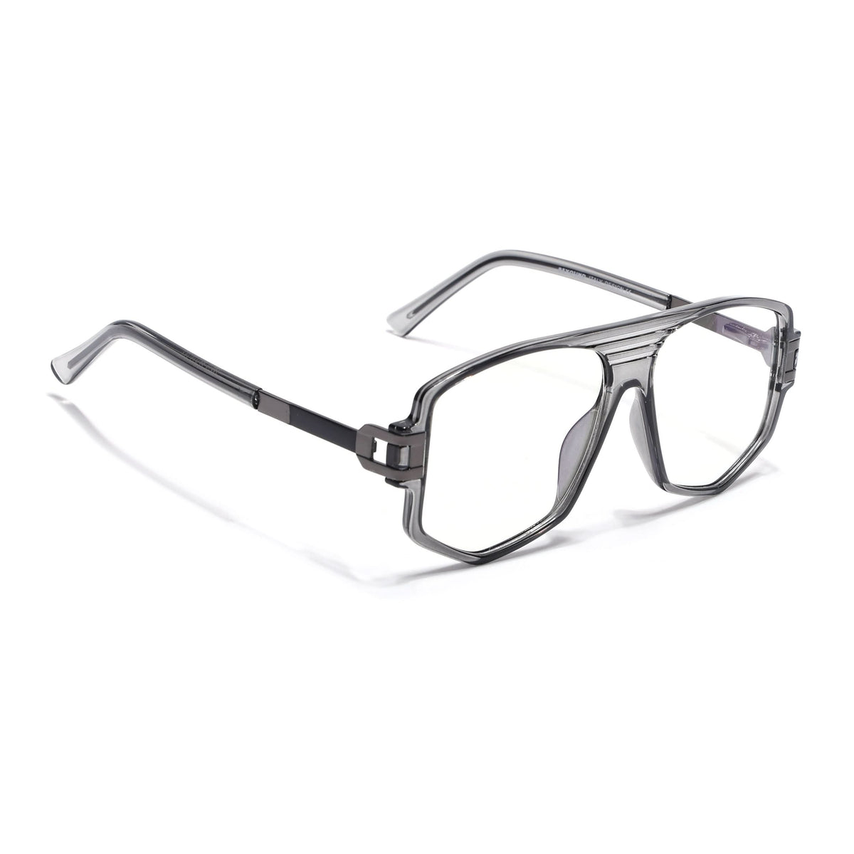 EyeJack Titex Green Wayfarer Eyeglasses for Men & Women (18910CL344-C9)
