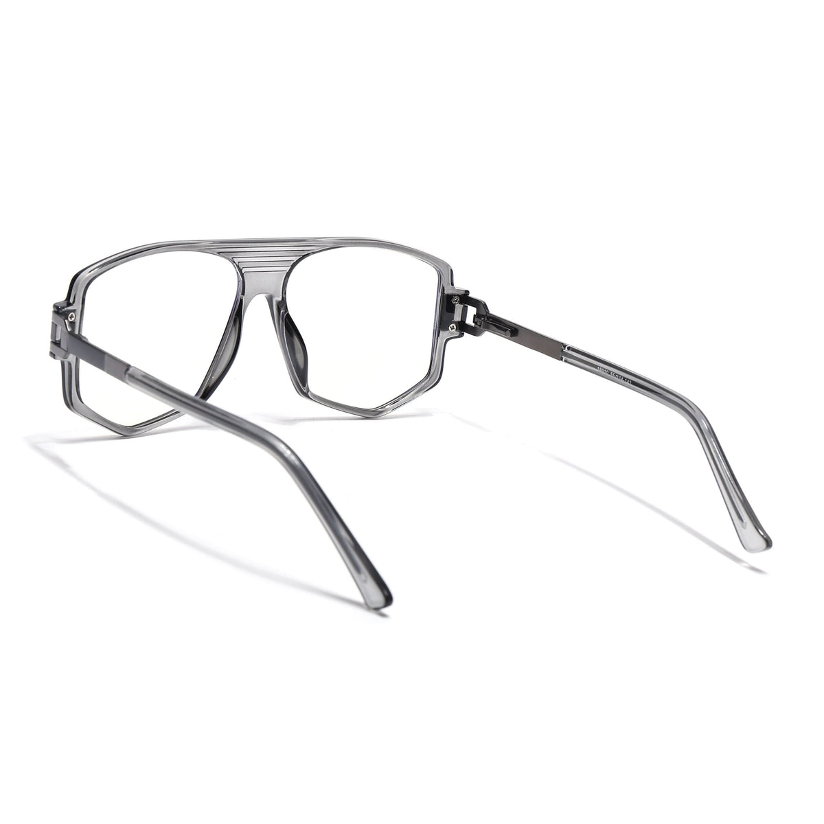 EyeJack Titex Green Wayfarer Eyeglasses for Men & Women (18910CL344-C9)