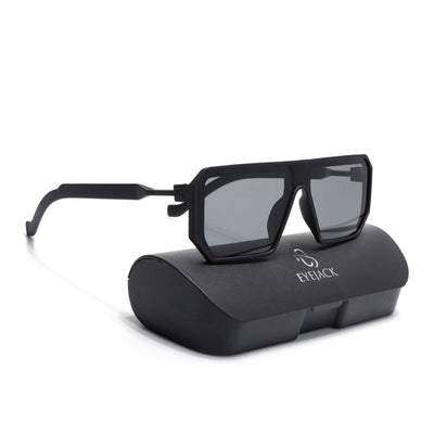 Raven - Black Square Sunglasses I 1904CL1032