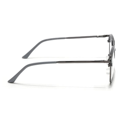 Eyejack Turbo Grey & Black Wayfarer Eyeglasses for Men & Women