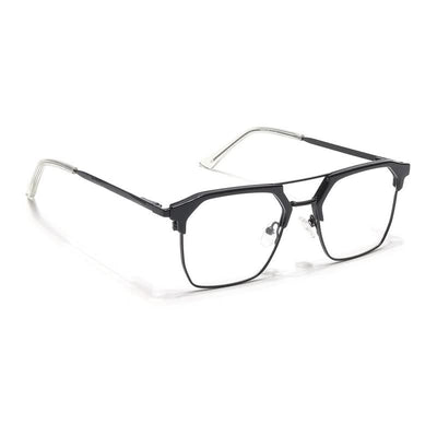 Eyejack Turbo Shine Black Wayfarer Eyeglasses for Men & Women (202432CL918-C1)