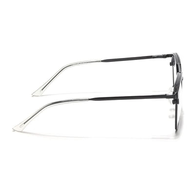 Eyejack Turbo Shine Black Wayfarer Eyeglasses for Men & Women (202432CL918-C1)