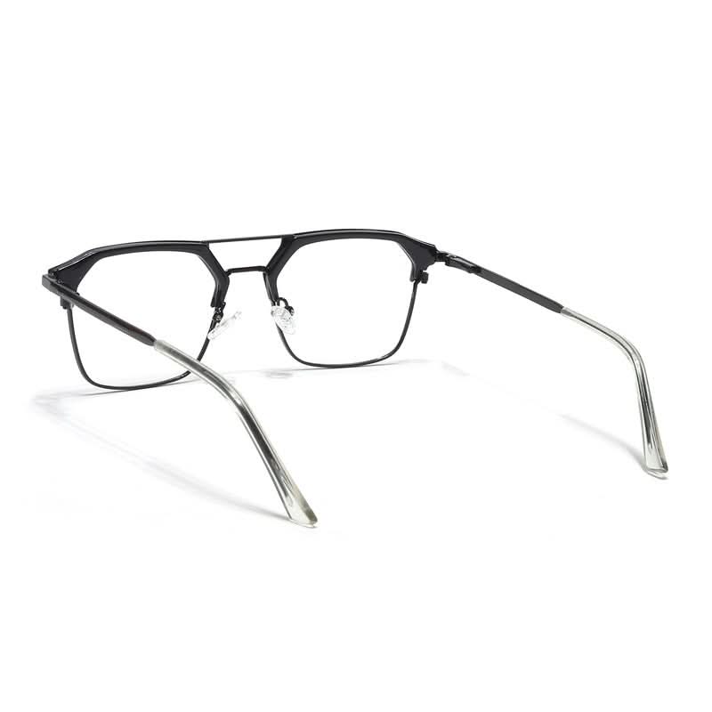 Eyejack Turbo Shine Black Wayfarer Eyeglasses for Men & Women (202434CL942-C1)