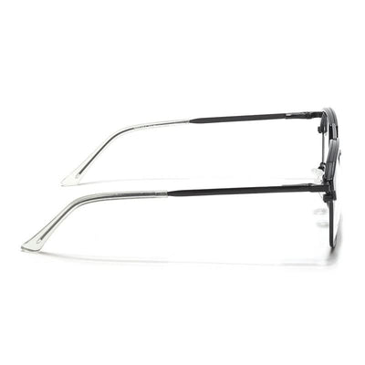 Eyejack Turbo Shine Black Wayfarer Eyeglasses for Men & Women (202434CL942-C1)