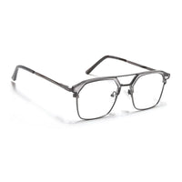 Grey Transparent & Black