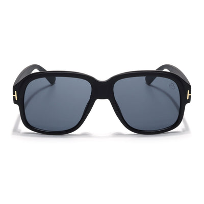 Eyejack Black Wayfarer Sunglasses for Men & Women (21034CL1059)