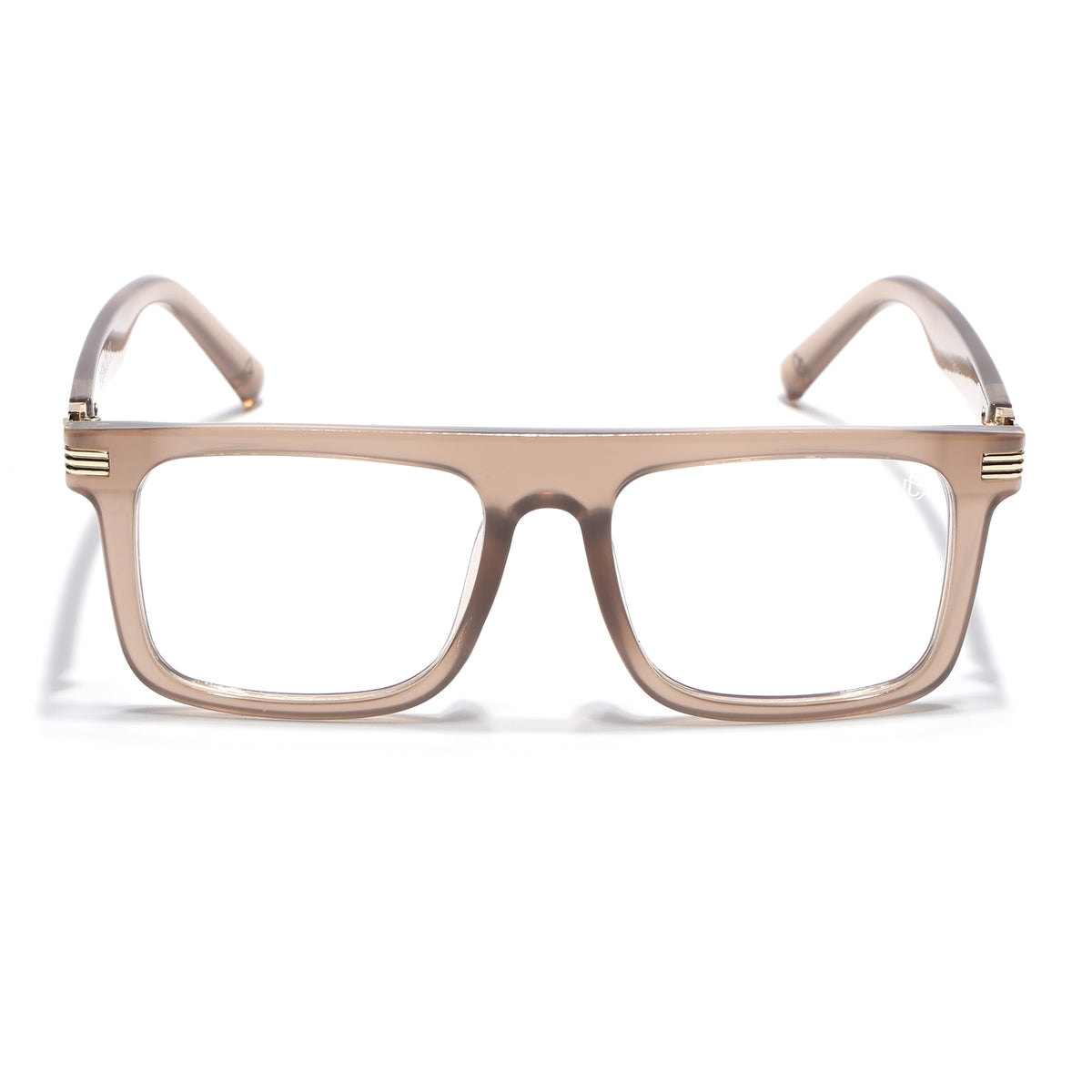 Eyejack Matt Brown Wayfarer Eyeglasses for Men & Women (2261FCL2158-C3)
