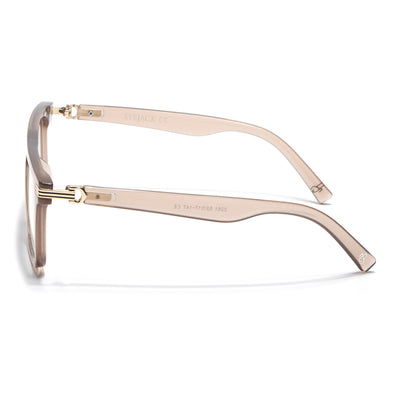 Eyejack Matt Brown Wayfarer Eyeglasses for Men & Women (2261FCL2158-C3)