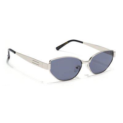 DIVA - Silver Cateye Sunglasses for Women (2319CL2174)