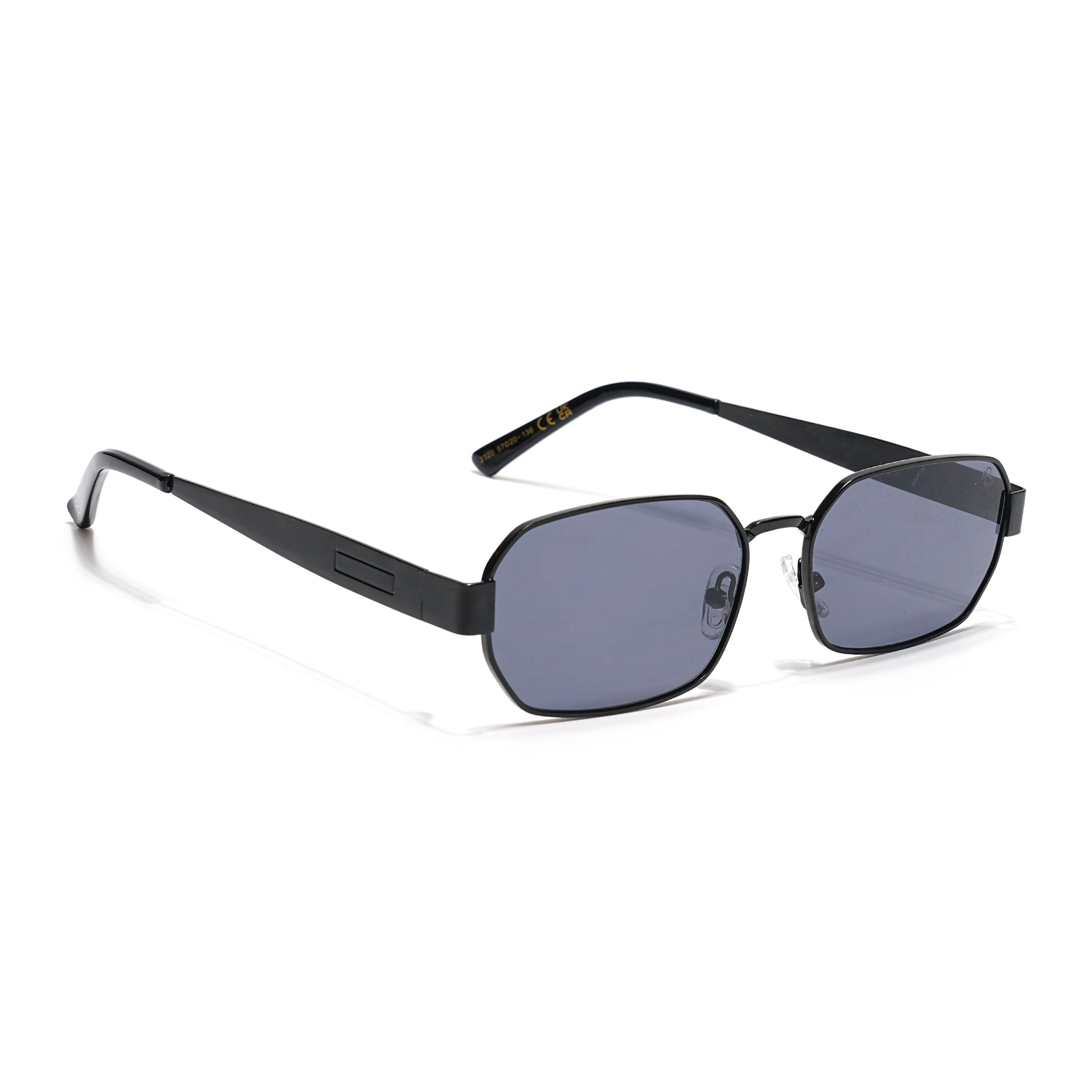 Alpha - Black Rectangle Sunglasses (2320CL2177) – Eyejack Eyewear