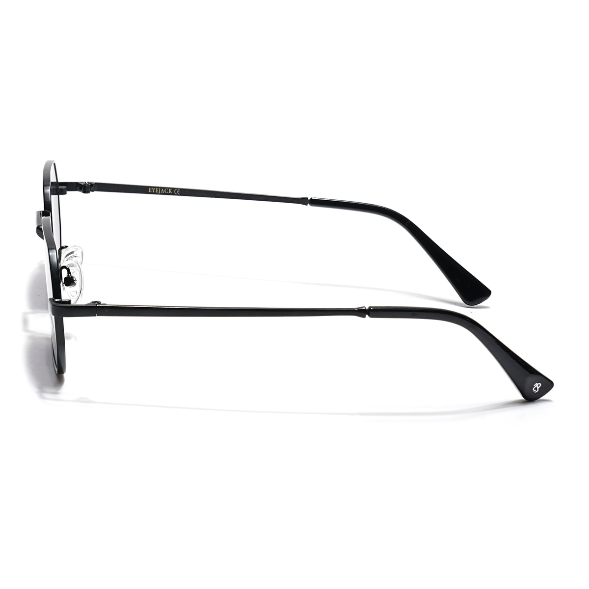 Auralis I Black Hexagonal Sunglasses - (2321CL2182)