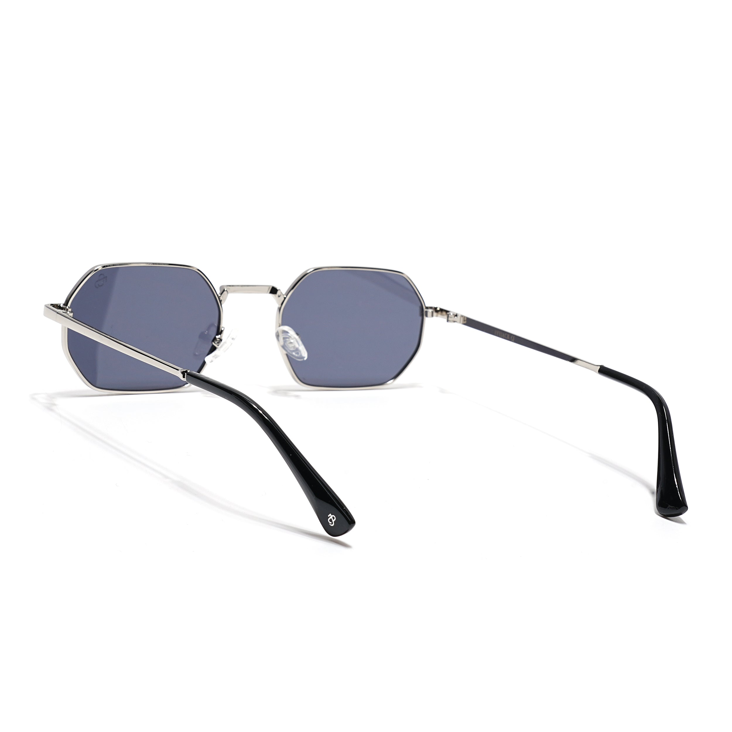 Auralis I Silver Hexagonal Sunglasses - (2321CL2183) – Eyejack Eyewear