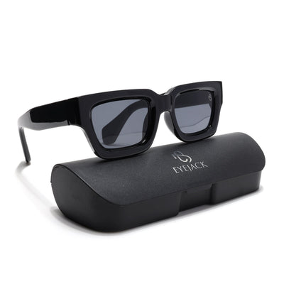 FUNK - Black Rectangle Sunglasses (2387CL966)