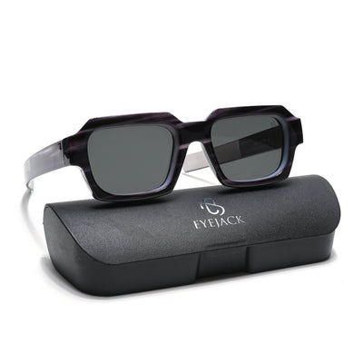 ONYX - Black & Grey Square Sunglasses I (2434CL889)