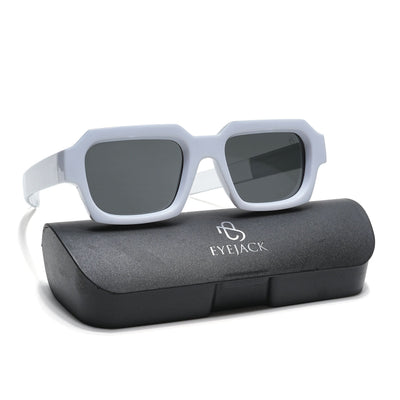 ONYX - White & Grey Square Sunglasses I (2434CL892)