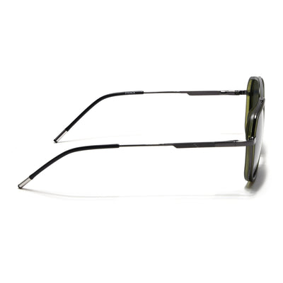 Eyejack Aura Olive & Grey Wayfarer Polarized Sunglasses for Men & Women (2504PCL1496)