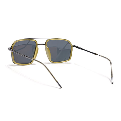 Eyejack Aura Light Green & Grey Wayfarer Polarized Sunglasses for Men & Women (2505PCL1505)