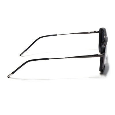 Eyejack Aura Black & Grey Wayfarer Polarized Sunglasses for Men & Women (2507PCL1519)