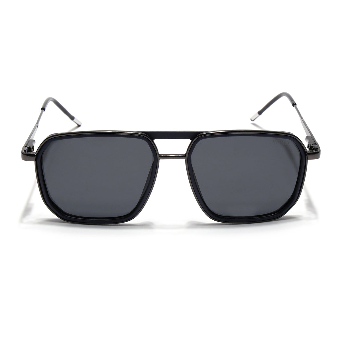 Eyejack Aura Blue & Grey Wayfarer Polarized Sunglasses for Men & Women (2507PCL1520)