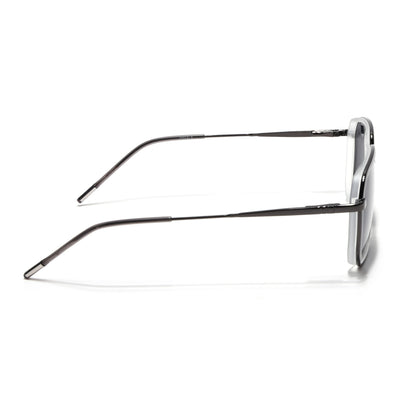 Eyejack Aura Transparent & Grey Wayfarer Polarized Sunglasses for Men & Women (2507PCL1527)