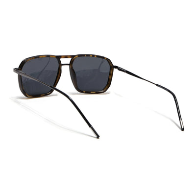 Eyejack Aura Demi Brown & Grey Wayfarer Polarized Sunglasses for Men & Women (2507PCL1528)