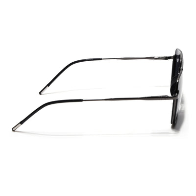 Eyejack Aura Black & Grey Wayfarer Polarized Sunglasses for Men & Women (2508PCL1529)
