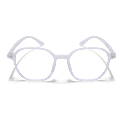 Eyejack NEO Transparent Wayfarer Eyeglasses for Men & Women (2511CL1162-C7)