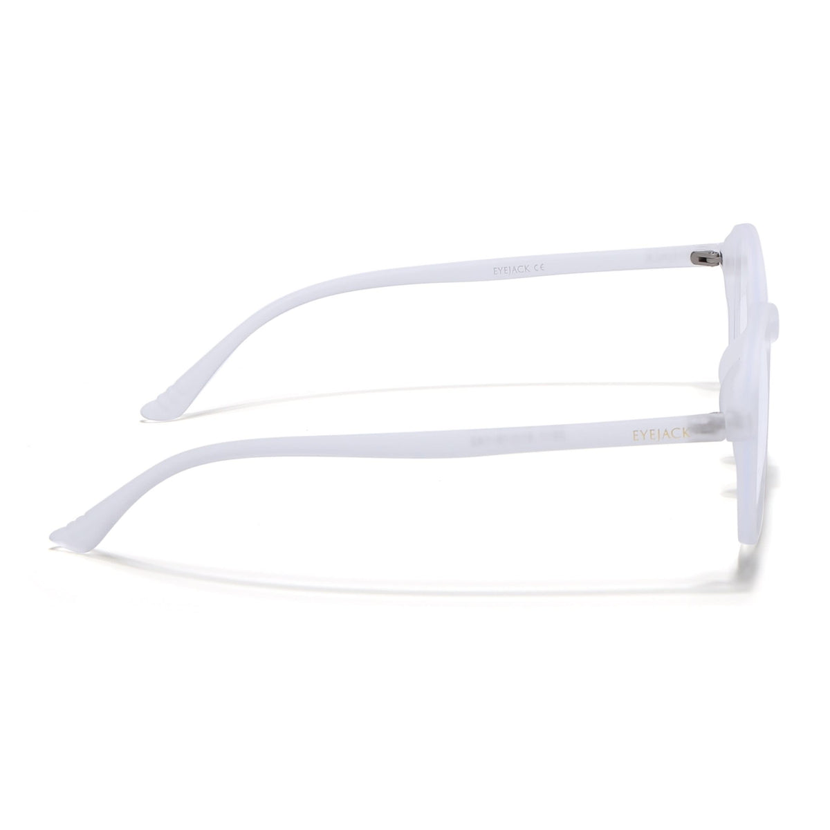 Eyejack NEO Transparent Wayfarer Eyeglasses for Men & Women (2511CL1162-C7)