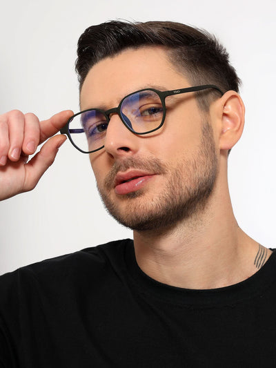 Eyejack NEO Olive Wayfarer Eyeglasses for Men & Women (2511CL1157-C2)