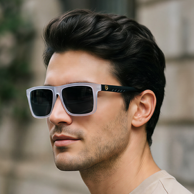 Eyejack Grey Wayfarer Sunglasses for Men & Women (TB34CL1070)