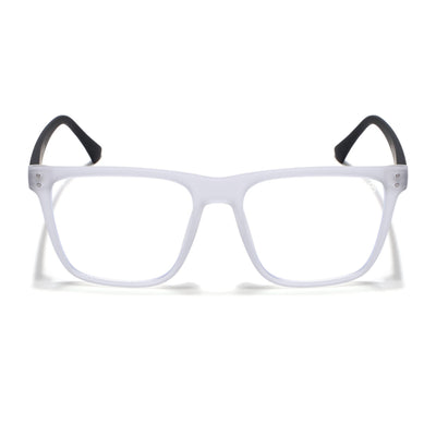 Eyejack NEO Transparent Wayfarer Eyeglasses for Men & Women (28023CL1168-C6)