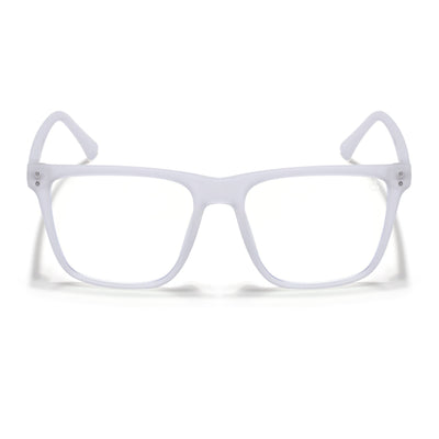 Eyejack NEO Transparent Wayfarer Eyeglasses for Men & Women (28023CL1169-C7)