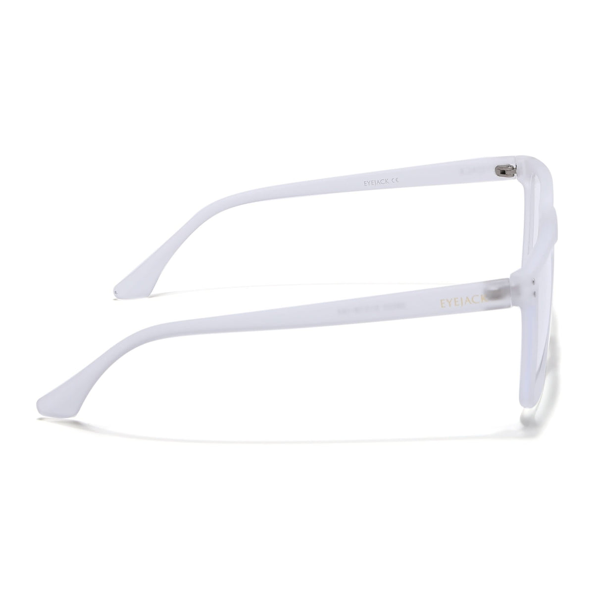 Eyejack NEO Transparent Wayfarer Eyeglasses for Men & Women (28023CL1169-C7)