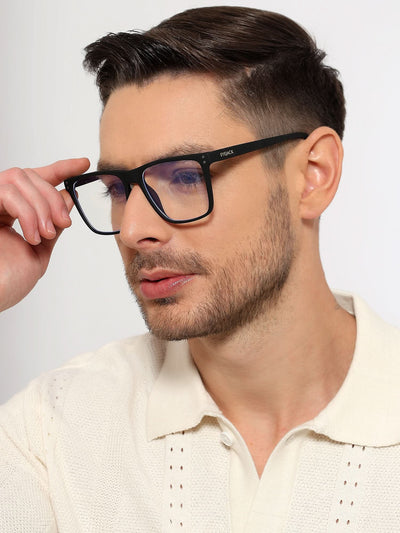 Eyejack NEO Black Wayfarer Eyeglasses for Men & Women (28023CL1163-C1)