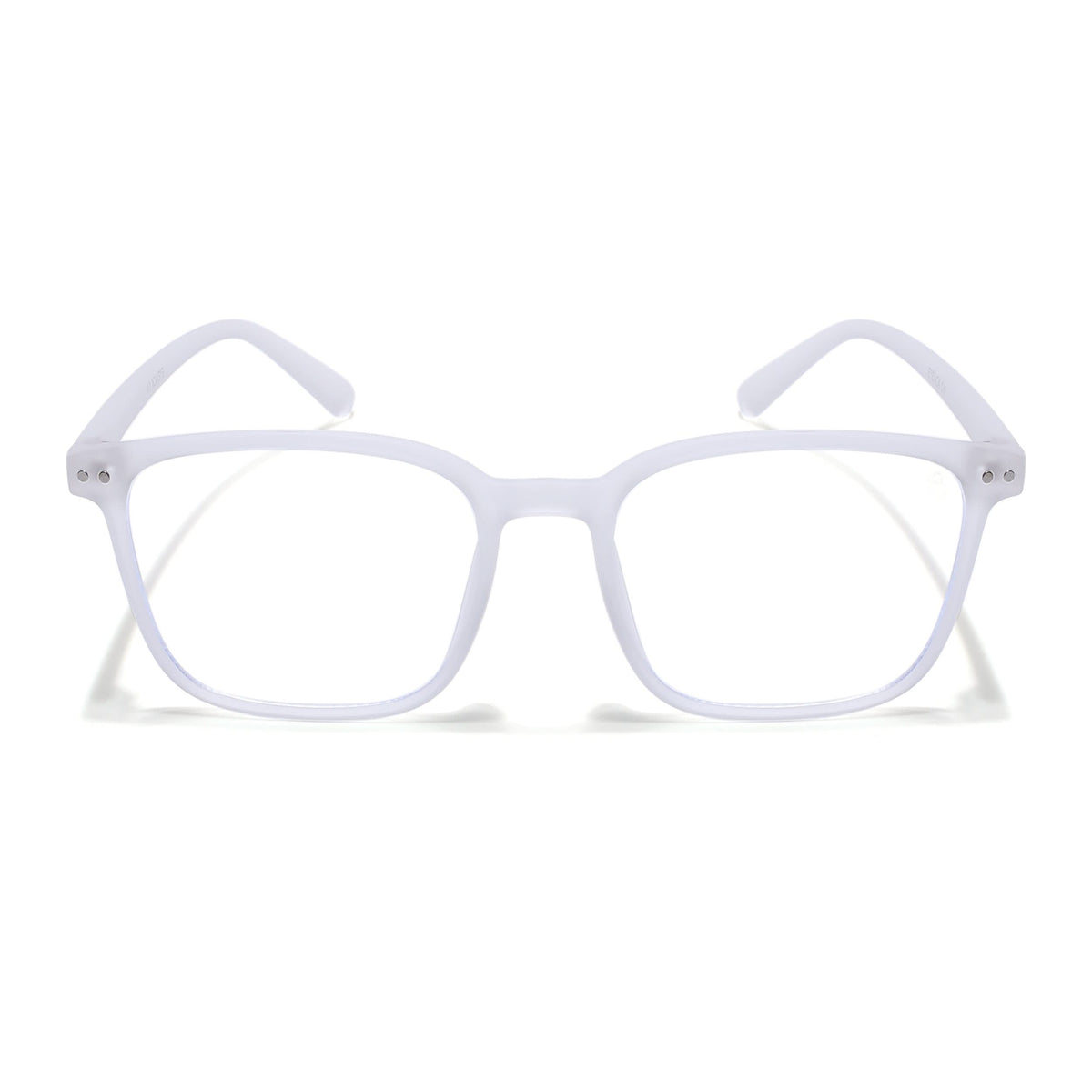 Eyejack NEO Transparent Wayfarer Eyeglasses for Men & Women (28049CL1176-C7)