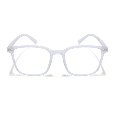 Eyejack NEO Transparent Wayfarer Eyeglasses for Men & Women (28049CL1176-C7)