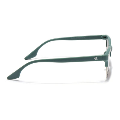 Eyejack Olive Half Rim Sunglasses for Women (2829CL1214)