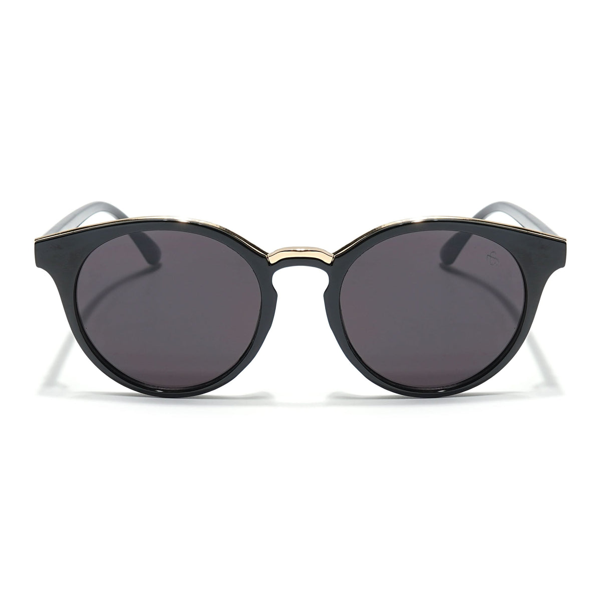Eyejack Black & Golden Cateye Sunglasses for Women (30101CL885)