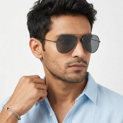 Classic Grey Aviator - (3025CL975)