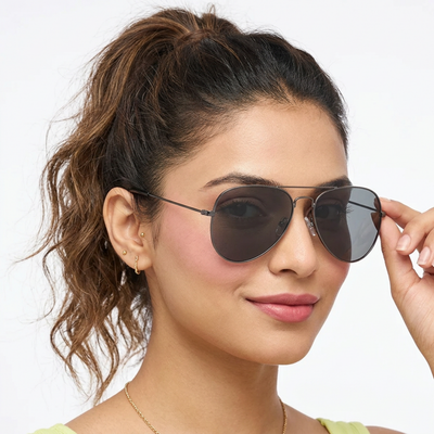 Classic Grey Aviator - (3025CL975)