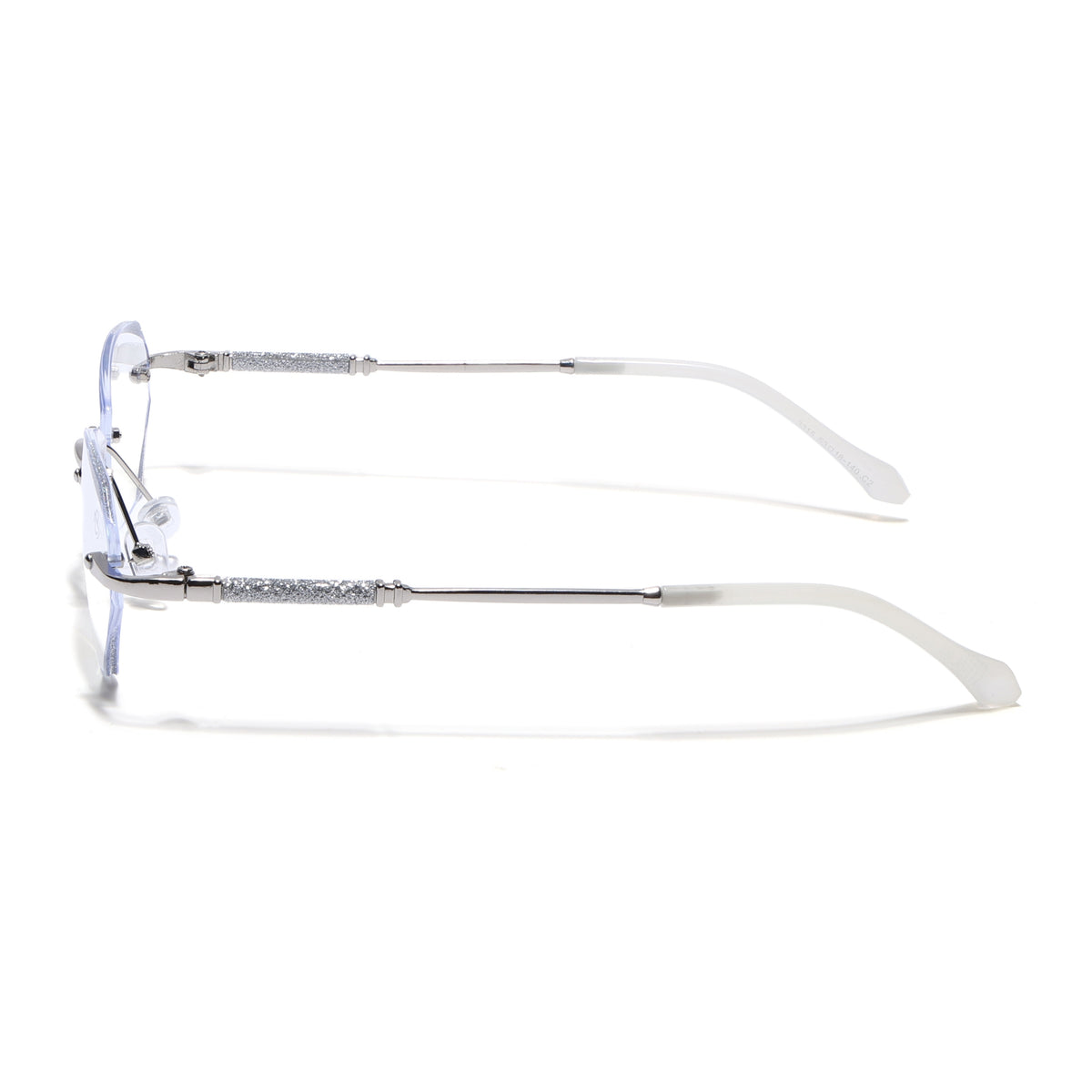 Glitz - Silver Rimless Eyeglasses for Women (3315FCL2597)
