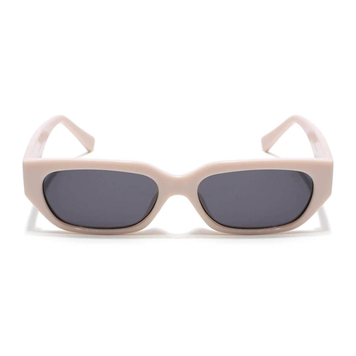 Eyejack White Rectangle Sunglasses for Men & Women (3563CL987)