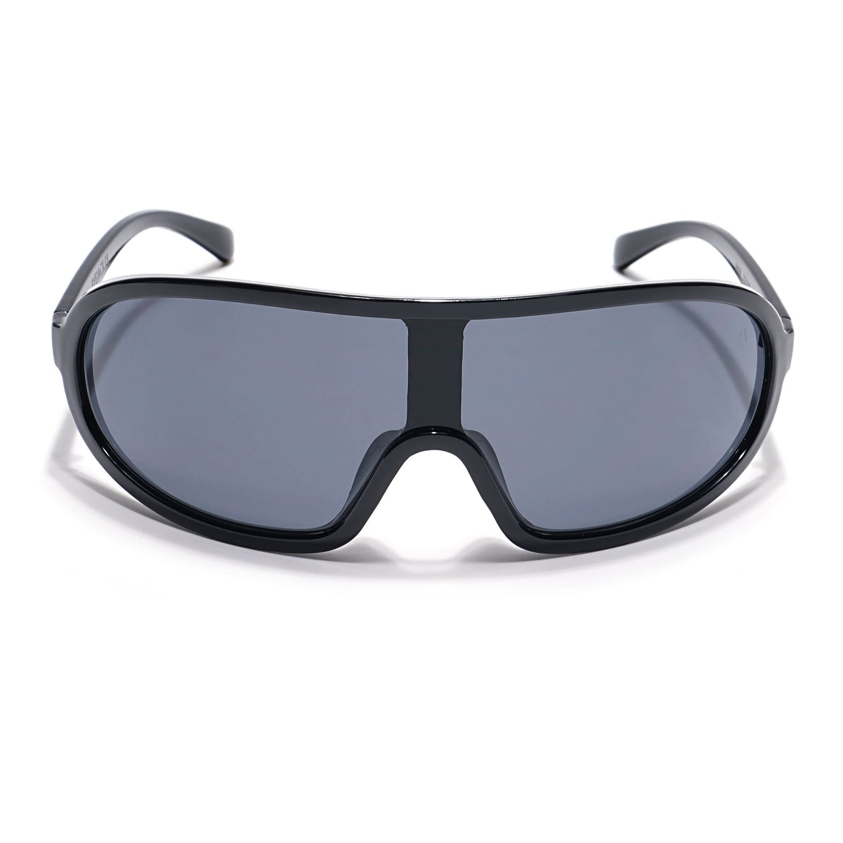 Eyejack Black Wrap Around Sunglasses for Men & Women (3699CL901)
