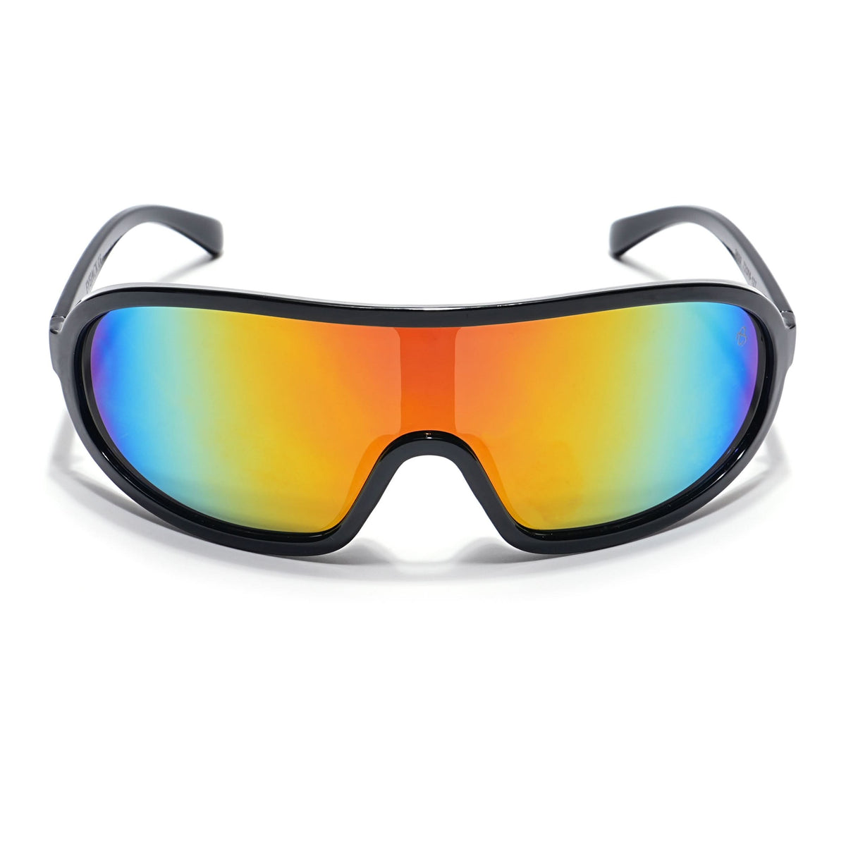Eyejack Black Wrap Around Sunglasses for Men & Women (3699CL902)