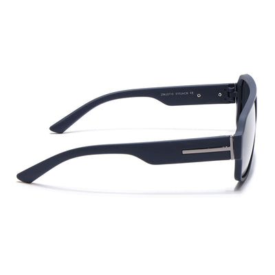 Eyejack Grey Wayfarer Polarized Sunglasses for Men & Women (3710PCL1203)