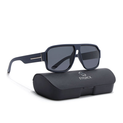 Eyejack Grey Wayfarer Polarized Sunglasses for Men & Women (3710PCL1203)