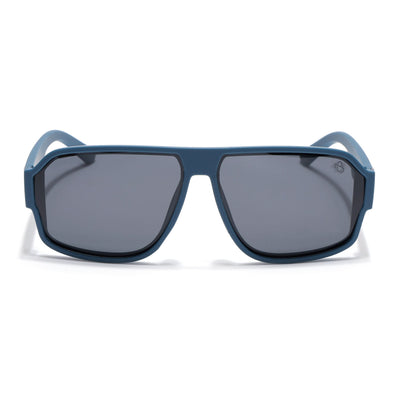 Eyejack Blue Wayfarer Polarized Sunglasses for Men & Women (3710PCL1204)