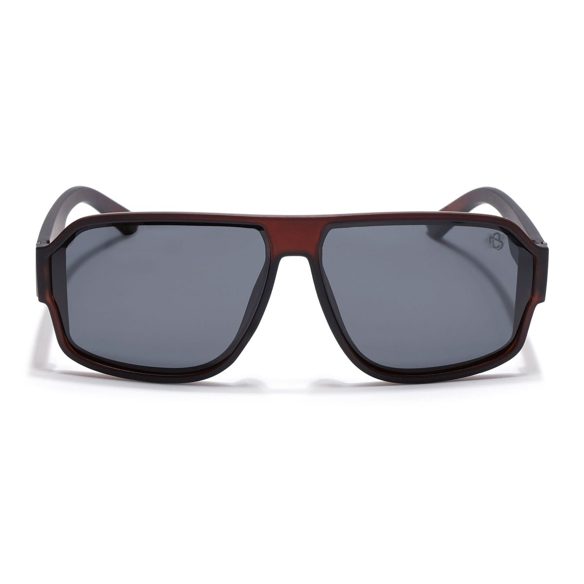 Eyejack Brown Wayfarer Polarized Sunglasses for Men & Women (3710PCL1206)